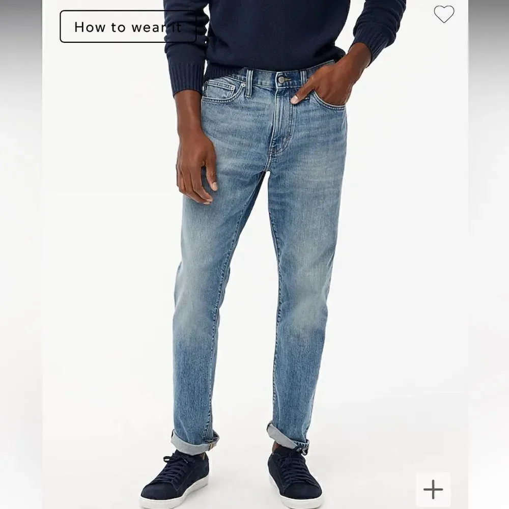 J. Crew Athletic slim-fit jean